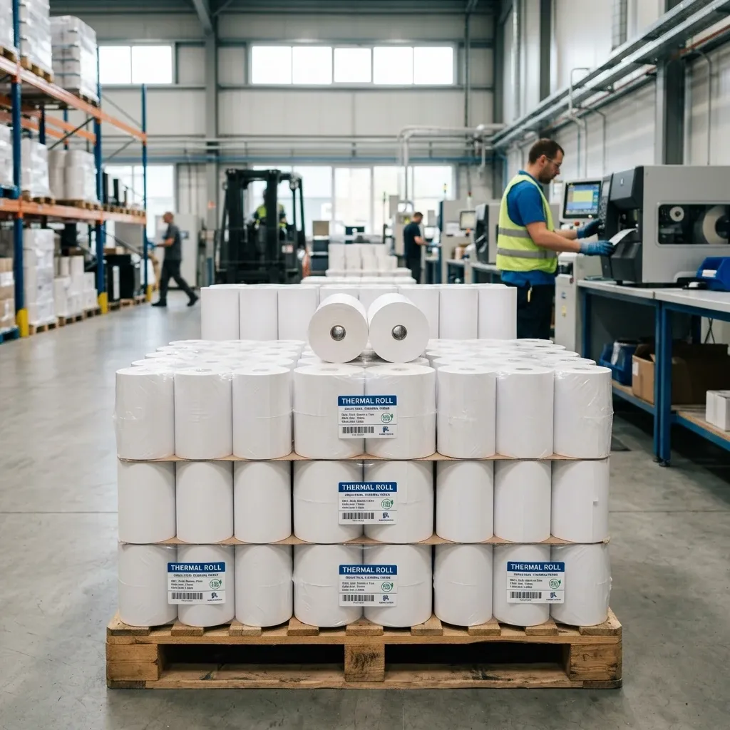 Industrial Direct Thermal Media: Seiko Mobile Receipt Rolls